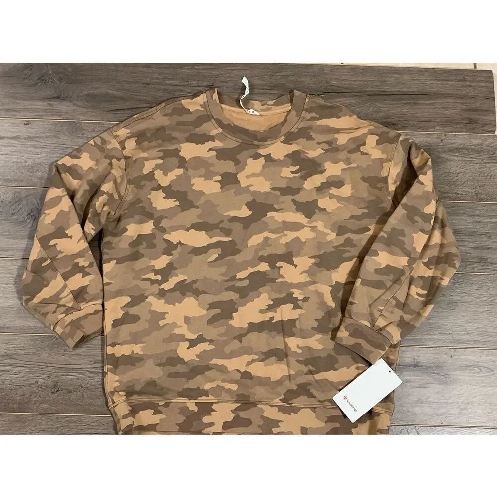Lululemon Perfectly overside crew sz 12